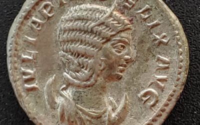 Julia Domna AD 211-217 4.91gm Silver Antoninianus