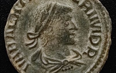 Aurelian and Vabalathus 270-75 20mm 3.5gm Antioch Antoninianus