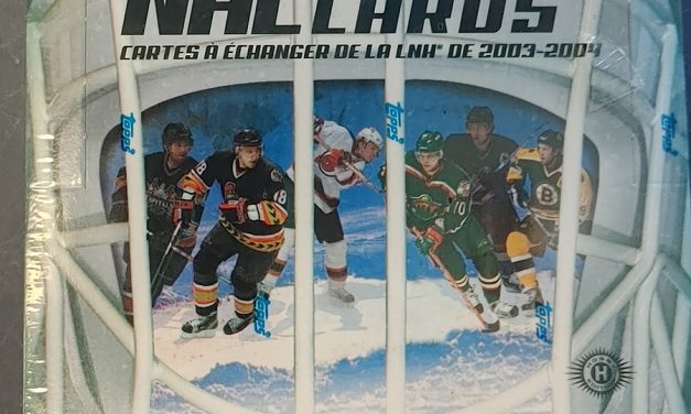 2003/04 OPC Hockey Cards sealed Box of 36x 9 card packs