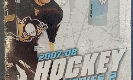 2007/08 Upper Deck Series 2 unopened 24 x 8-card pack box