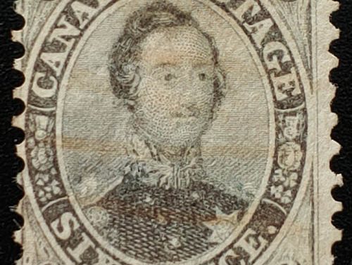 Canada #13a Fine Used 1859 6c Perf 11.75 $5000