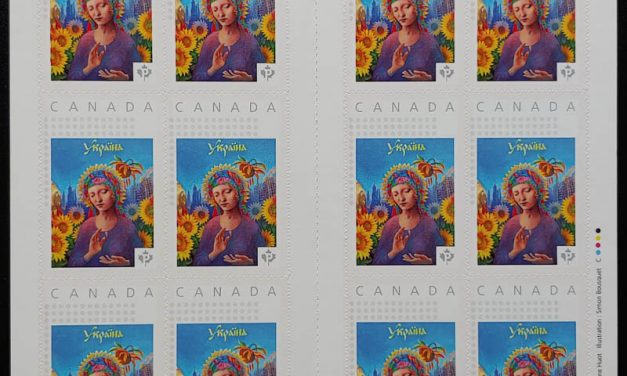 Canada VFNH Madonna of Sunflowers Picture Postage Booklet* (12)