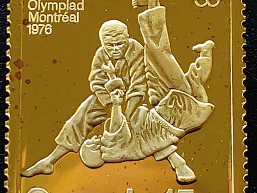 Canada #B9 Proof 1975 23.33gm pure Gold Stamp Replica #000179