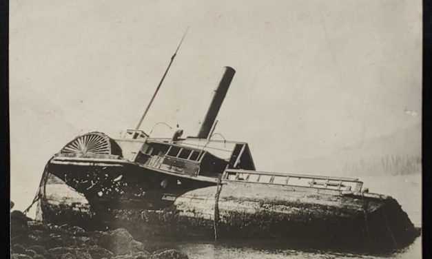 The Old Steamers Last Stand 8×6″ Timm’s photo for H.B.C.