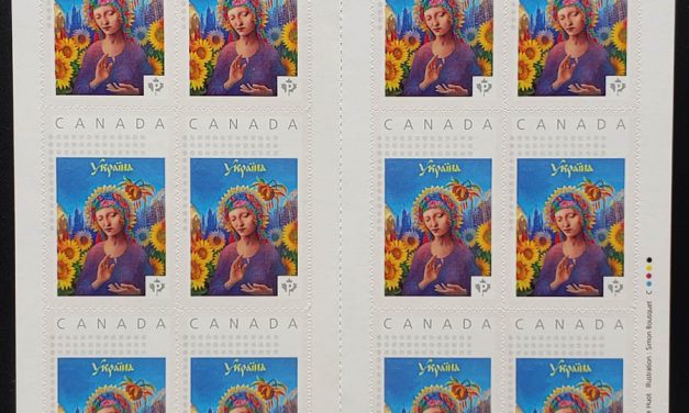 Canada VFNH Madonna of Sunflowers 2022 Picture Postage Booklet