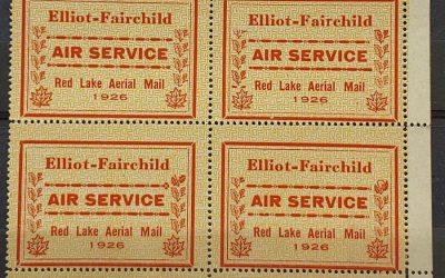 Elliot-Fairchild #CL8, CL8c Fine+ Never Hinged LR Block (4)