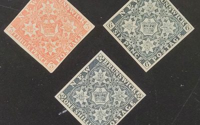 New Brunswick #1R-3R F/VF 1851 Reprint Set, 3d (3)