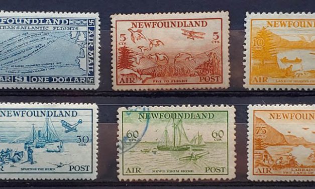 Newfoundland #C11, C13-C17 Mint and Used, 5c (6)