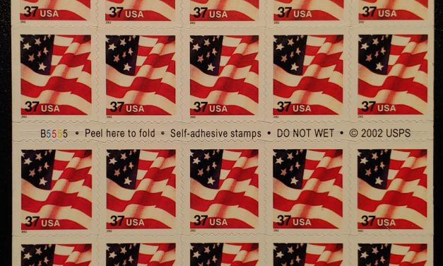 U.S.A. #3635 NH 2002 37c Postal Counterfeit Booklet Pane