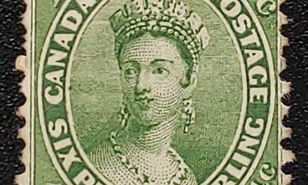 Canada #18 Unused 1859 12.5c, some sht/soaked perfs