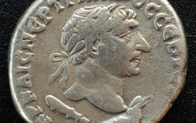 Phoenicia/Tyre 97-117 Trajan 13.41gm Silver Tetradrachm