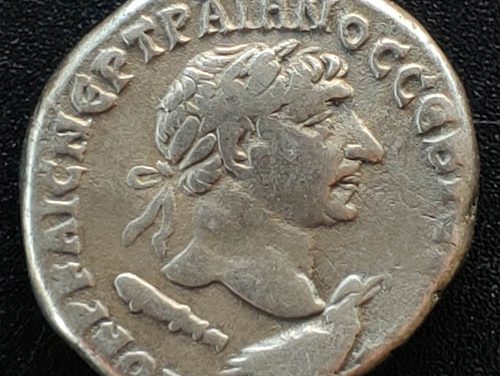 Phoenicia/Tyre 97-117 Trajan 13.41gm Silver Tetradrachm