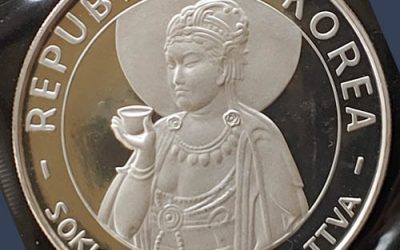 Korea Proof 1970 Silver 500 Won .8993oz ASW