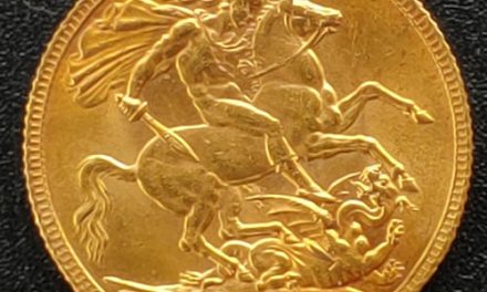 Great Britain BU 1913 George V Gold Sovereign .234oz AGW
