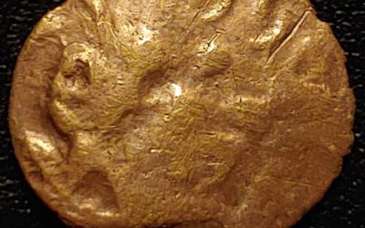 Celtic Britain/Trinovantes 50-40 BC 1.36gm Gold 1/4 Stater