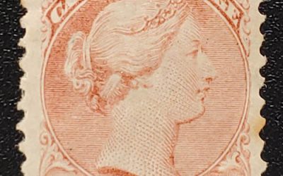 Canada #37b Mint HHR 1870 3c Copper Red