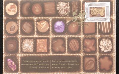 Canada Post 2007 Purdy’s Chocolates Centenary Cover, 10,000 made