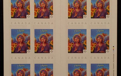 Canada VFNH 2022 Madonna of Sunflowers Picture Postage Booklet*