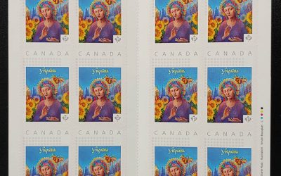 Canada VFNH 2022 Madonna of Sunflowers Picture Postage Booklet*