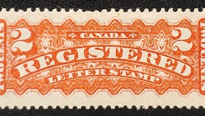 Canada #F1b VF Mint 1888 2c Rose Carmine Shade