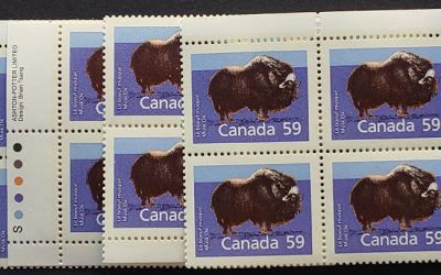 Canada #1174a VFNH 1969 59c Perf 13.1 Matched Set (16)