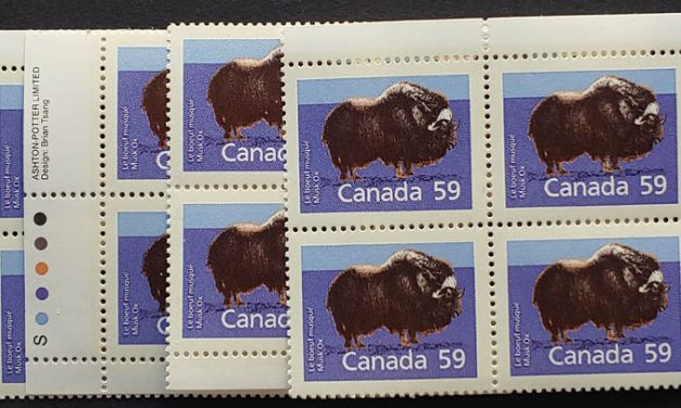 Canada #1174a VFNH 1969 59c Perf 13.1 Matched Set (16)