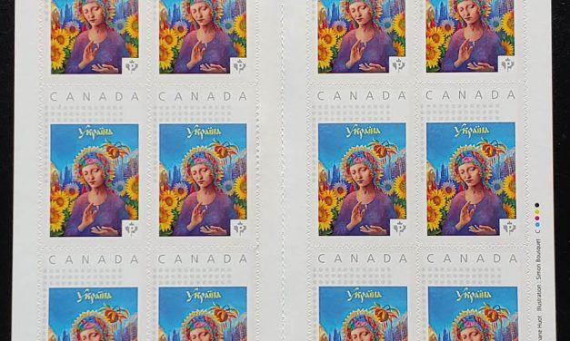 Canada VFNH 2022 Madonna of Sunflowers Picture Postage Booklet*