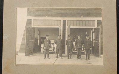 Point Grey Fire Dept 6.5×4.5″ matted Photo