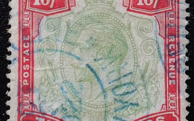 Bermuda #53 Used 1910/24 George V 10/-