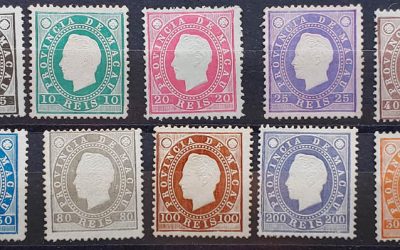 Macao #35-44 Mint 1888 King Luiz Set US$509 (10)