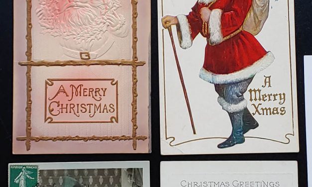 Santa Claus 5 different Unused and Used better Postcards