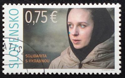 Slovakia 2022 Used Ukraine Support stamp, only one available*