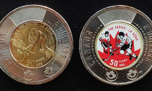 Canada Unc 2022 Summit Series 50th Anniversary $2 Coin duo