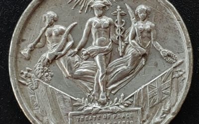 Crimean War 40mm 16gm 30 Mar 1856 Peace Medal