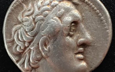 Ptolemy the Great 282-246 BC 14.18gm Silver Tetradrachm