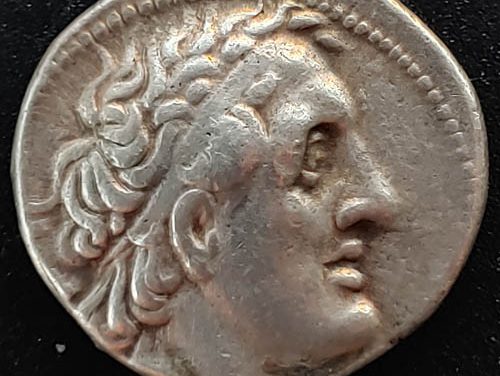 Ptolemy the Great 282-246 BC 14.18gm Silver Tetradrachm