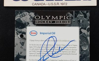 Summit Series 1972/1997 Paul Henderson signed Postcard etc (3 pcs)