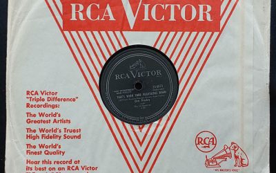 Elvis Presley RCA Victor Montreal All Shook Up/That’s When… 10″ 78,