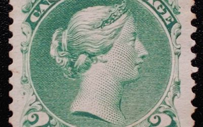 Canada #24 VF Unused 1868 2c Large Queen