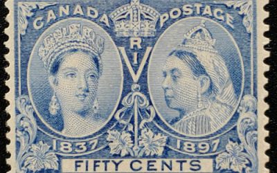 Canada #60 VF Unused 1897 50c Jubilee