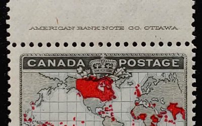 Canada #85 VFNH 1898 2c Imprint Top Margin 1st Christmas stamp