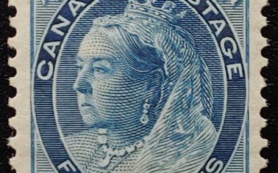 Canada #79 VF Mint 1899 5c Queen Victoria Numeral