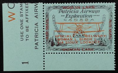Patricia Airways #CL18 VFNH 1926 50c, 1800 printed
