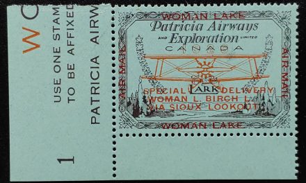 Patricia Airways #CL18 VFNH 1926 50c, 1800 printed