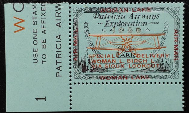 Patricia Airways #CL18 VFNH 1926 50c, 1800 printed