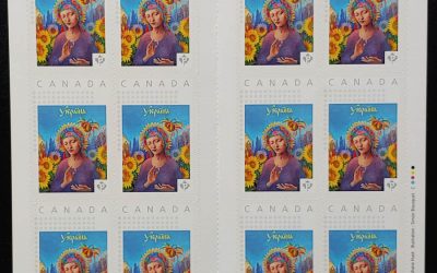 Canada VFNH 2022 Madonna of Sunflowers Picture Postage Booklet*