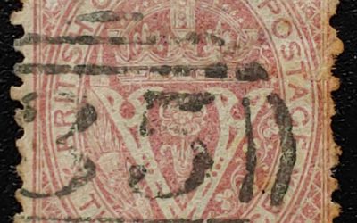 British Columbia #15 VG Used 1869 10c on 3d