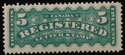 Canada #F2a VF Mint 1888 5c R.L.S.