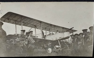 Newfoundland No. 1 Unused Vickers Gunbus 1914/5 Postcard w/ msg