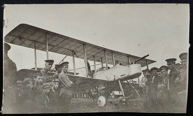 Newfoundland No. 1 Unused Vickers Gunbus 1914/5 Postcard w/ msg